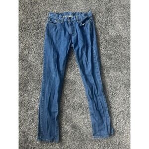Levis 511 Jeans‎ Mens 32x32 Blue Denim Slim Fit Stretch Tapered Leg Pants